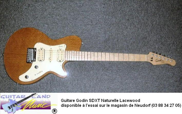 Guitare Godin SDXT Lacewood Naturel